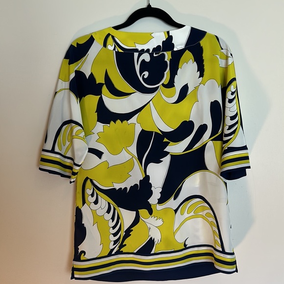 Trina Turk Silk Blouse - Picture 4 of 5